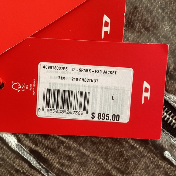 Diesel Metallic Spark Jacket - Picture 4 of 4